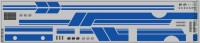 DKP0218 Набор декалей Полосы для ЛиАЗ-5256.00 синие, вариант 2 (60x290 мм)