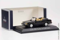 Saab 900 Turbo convertible 1992 черный (Norev 1/43)