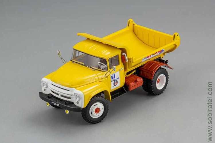 Автомобиль самосвал ММЗ-555 АВТОЭКСПОРТ, 1965 г (DiP 1:43)