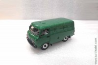 УАЗ-3741 фургон зеленый, металл (Металл-Пласт 1:43)