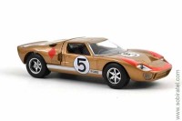 Ford Ford GT40 #5 1966 золотистый к/ф Ford против Ferrari (Norev 1/43)