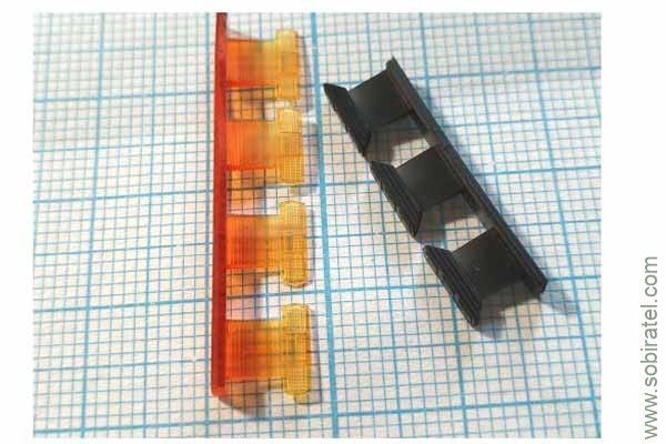 ААА020 Фонарь задний трехсекционный ФП-130, вартант 2, цена за 1 шт.