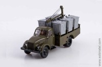 КММ-2 (51) мусоровоз зеленый (SSM 1:43)
