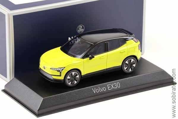 Volvo EX30 2024 жёлтый (Norev 1/43)