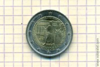 2 евро 2016 Австрия, 200-летие Национального банка