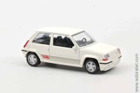 Renault 5 GT Turbo Supercinq Ph II 1988 белый (Norev 1/43)