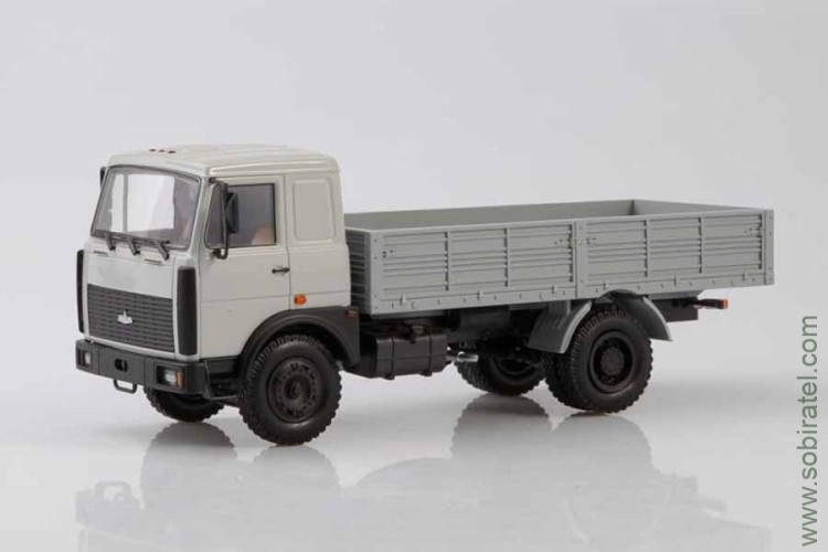 Минский-53371 1991-99 бортовой, серый (НАП 1:43)
