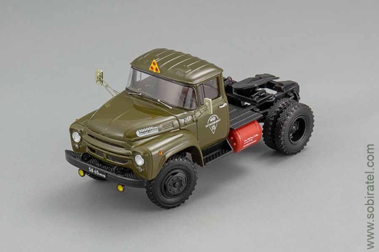 Седельный тягач 130В1 15-й Автокомбинат МАДТ, 1977 г (DiP 1:43) 