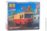 Сборная модель Троллейбус грузовой ТГ-3 (AVD 1:43)