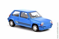 Renault 5 GT Turbo Supercinq Ph II 1988 синий (Norev 1/43)