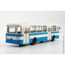 автобус 677М бело-синий (СовА 1:43)