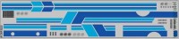 DKP0222 Набор декалей Полосы для 5256.00, вариант 3 (60x290 мм)