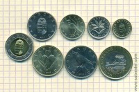 Венгрия, набор 8 монет