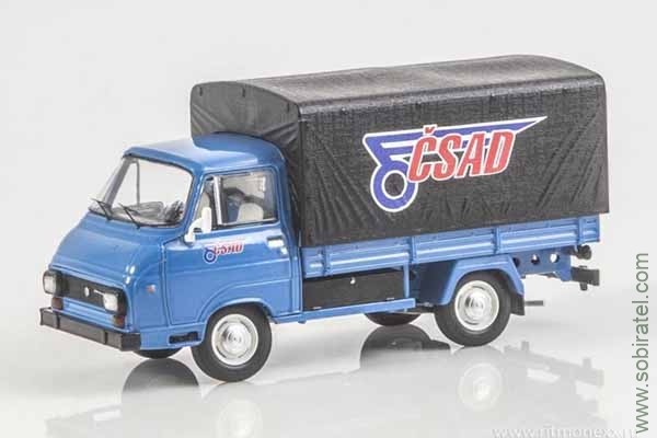 TAZ-S 1203 ROL 1987 с тентом, синий (SSM 1/43)