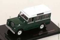 Land Rover Series III 109 4x4 1978 т.зеленый / белый (iX0 1/43)