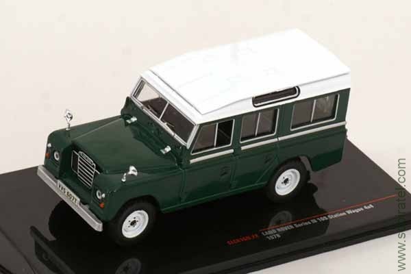 Land Rover Series III 109 4x4 1978 т.зеленый / белый (iX0 1/43)