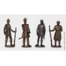 Воины 19 столетия, 4 шт., 40 мм