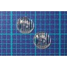 ORN43007 Рассеиватель с рифлением для фары 2103 дальний свет, комплект 2 шт., 1:43