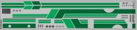 DKP0223 Набор декалей Полосы для ЛиАЗ-5256.00, вариант 4 (60x290 мм)