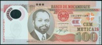 Мозамбик 2011, 100 метикал.