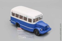 автобус модель 651 синий (DEMPRICE 1:43)