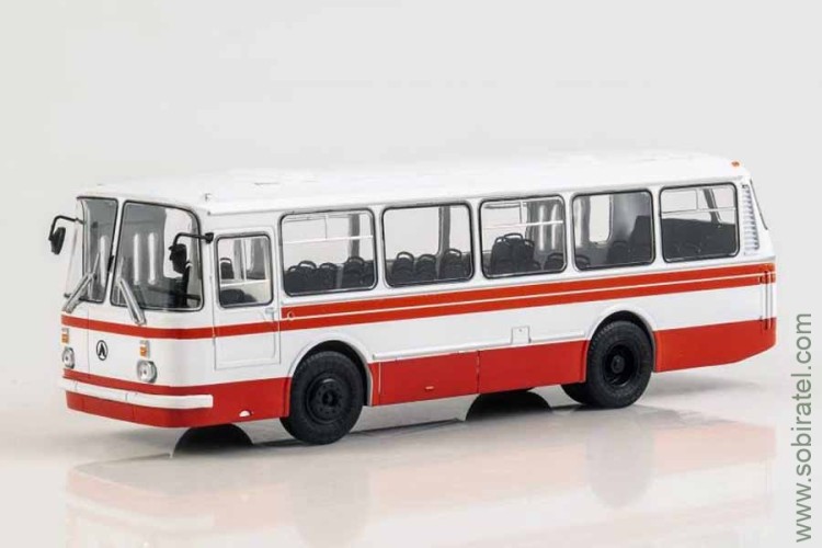 Наши Автобусы № 1 ЛАЗ-695Н красный, перевыпуск