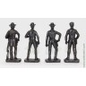 Знаменитые ковбои - 2, 4 шт., 40 мм, SCAME, чернение