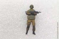 фигурка Российский солдат №4 (OPUS 1:43)