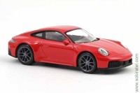 Porsche 911 Carrera 4 GTS Coupe (992) 2024 красный (Norev 1/43)