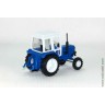 трактор МТЗ-82 (пластик) синий / белый