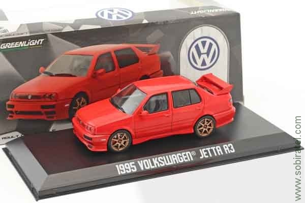 Volkswagen Vento (Jetta III) 1995 red (Greenlight 1:43)