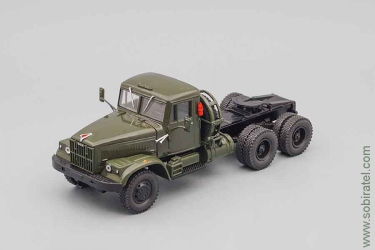 КрАЗ-258Б 1969-77 тягач хаки (НАП 1:43) 