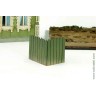 масштабная модель Забор угловой зеленый, 1:43 Моделстрой
