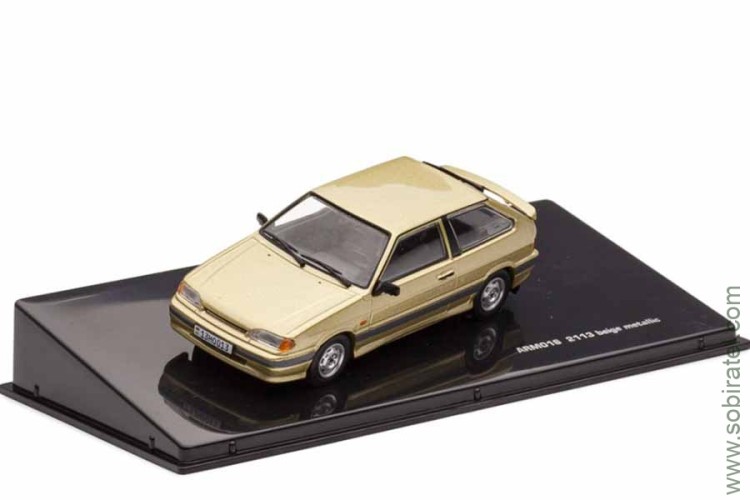 автомобиль 2113 самара 2 бежевый (ARM 1/43)