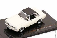 Mercedes-Benz 230 SL Pagoda Hardtop (W113) 1964 бежево-чёрный (iXO 1/43)
