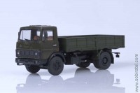 Минский-5337 1987 бортовой, ранняя кабина, хаки (АИСТ 1:43)
