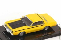 Plymouth Fury Road Runner 1975 yellow / black (iXO 1:43)