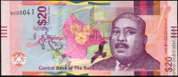 Багамские острова 2018, 20 долларов.