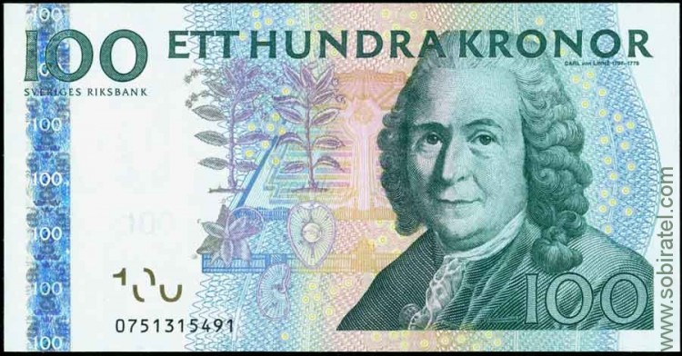Швеция (2010), 100 крон