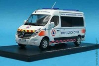 Renault Master 2014 VPSP Protection Civile 21 (Гражданская защита - МЧС Франции) Eligor 1:43