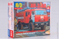 Сборная модель АЦ-3-40 (43502) пожарный (AVD 1:43)