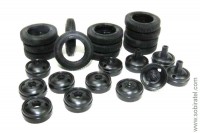 XR-243 Комплект резина Я-1/И-63 (12 штук) и диски на Сталинский-6 