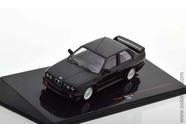 BMW M3 Sport Evolution (E30) 1990 black (iXO 1:43)