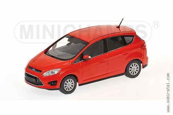 Ford C-Max Compact 2010 red