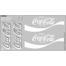 DKMB0160 Набор декалей для полуприцепа 93341 Coca-Cola, вариант 5 (200x140 мм)
