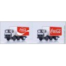 DKMB0160 Набор декалей для полуприцепа 93341 Coca-Cola, вариант 5 (200x140 мм)