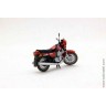мотоцикл ЯВА JAWA 350-639 красный (Моделстрой 1:43)
