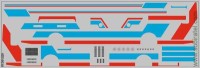 DKP0229 Набор декалей Полосы для 5256.00, вариант 10 (100x290 мм)