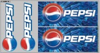DKMB0161 Набор декалей для полуприцепа 93341 Pepsi, вариант 1 (200x140 мм)