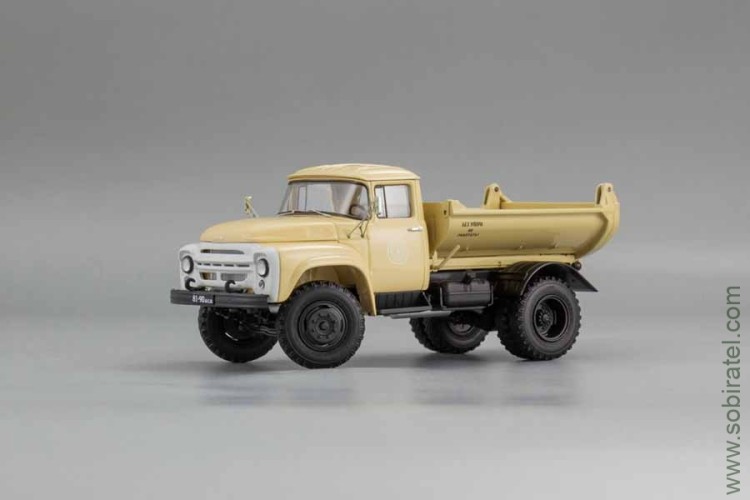 Автомобиль самосвал ММЗ-555, Астрахань ДСТ №1 - 1966 г. (DiP 1:43)